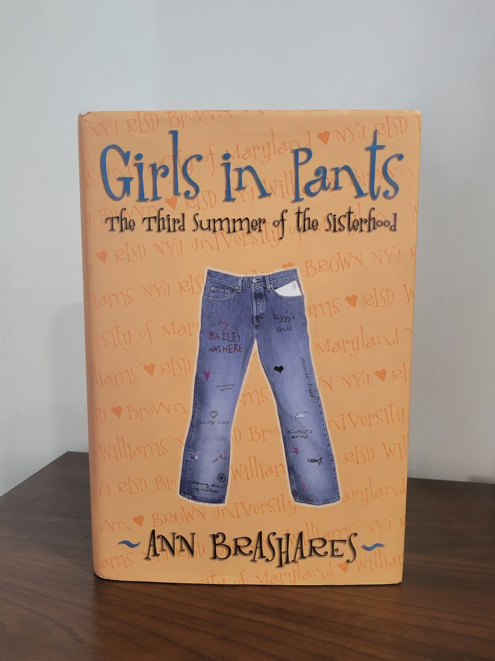 Girls in Pants By Ann Brashares Hardcover Book